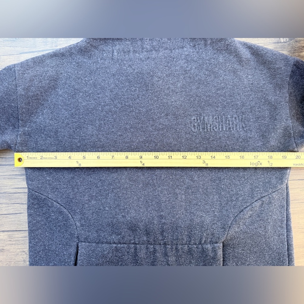 Gymshark So Soft Pullover Funnel Neck Tunic Length Sweatshirt Sz Small - Picture 16 of 16
